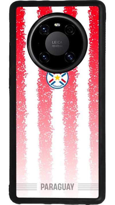 Coque Huawei Mate 40 Pro - Silicone rigide noir Maillot de football Paraguay 2026 personnalisable