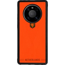 Huawei Mate 40 Pro Case Hülle - Silikon schwarz Niederlande 2026 personalisierbares Fussballtrikot