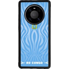 Huawei Mate 40 Pro Case Hülle - Silikon schwarz Demokratische Republik Kongo 2026 personalisierbares Fussballtrikot