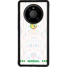 Huawei Mate 40 Pro Case Hülle - Silikon schwarz Senegal 2026 personalisierbares Fussballtrikot