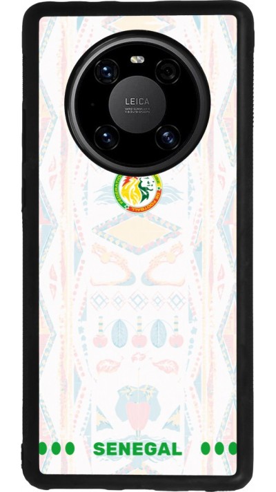 Huawei Mate 40 Pro Case Hülle - Silikon schwarz Senegal 2026 personalisierbares Fussballtrikot