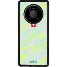 Huawei Mate 40 Pro Case Hülle - Silikon schwarz Schweiz Away 2026 personalisierbares Fussballtrikot