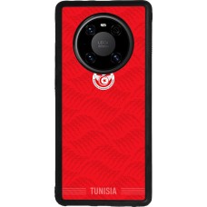 Huawei Mate 40 Pro Case Hülle - Silikon schwarz Tunesien 2026 personalisierbares Fussballtrikot