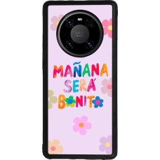 Coque Huawei Mate 40 Pro - Silicone rigide noir Karol G Manana sera bonito