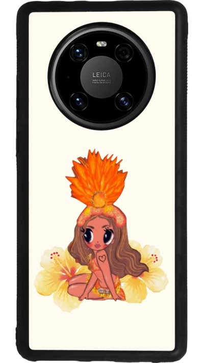 Coque Huawei Mate 40 Pro - Silicone rigide noir Karol G Tropicoqueta