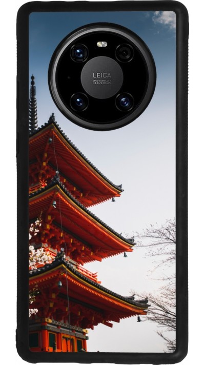 Huawei Mate 40 Pro Case Hülle - Silikon schwarz Spring 23 Japan