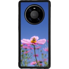 Huawei Mate 40 Pro Case Hülle - Silikon schwarz Bee on a flower Spring 2026