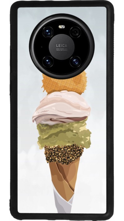 Huawei Mate 40 Pro Case Hülle - Silikon schwarz Summer 2025 Cornet