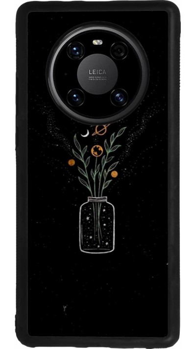 Huawei Mate 40 Pro Case Hülle - Silikon schwarz Vase black