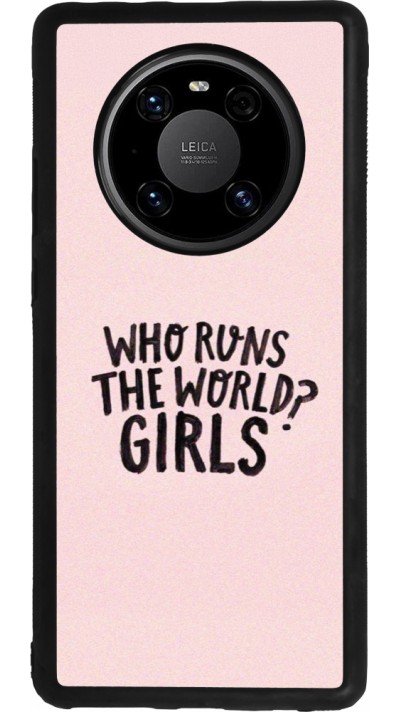 Coque Huawei Mate 40 Pro - Silicone rigide noir Womens day 2026 3