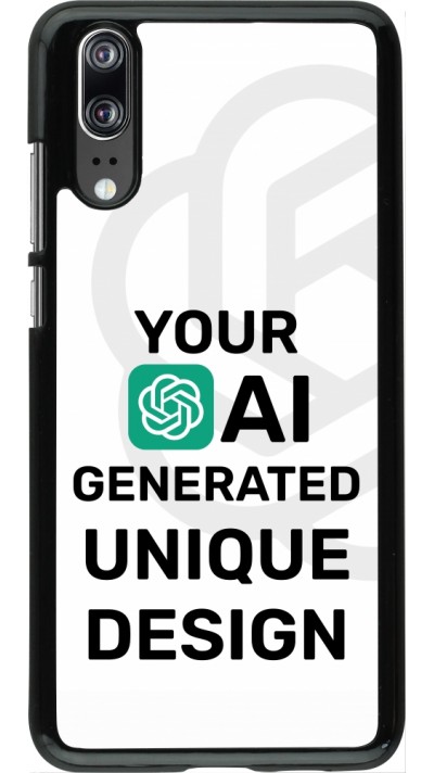 Huawei P20 Case Hülle - 100% einzigartig erstellt dank Deiner Kreativität und künstlicher Intelligenz (KI)