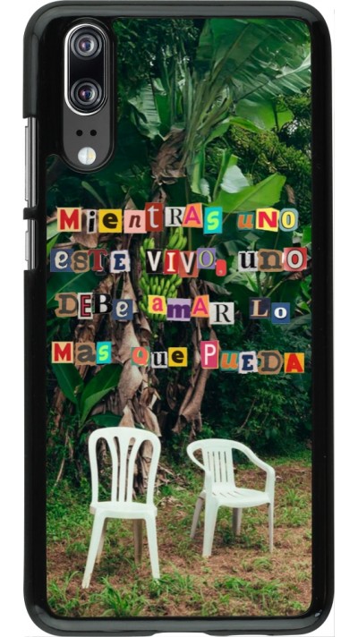 Huawei P20 Case Hülle - Chairs DTMF