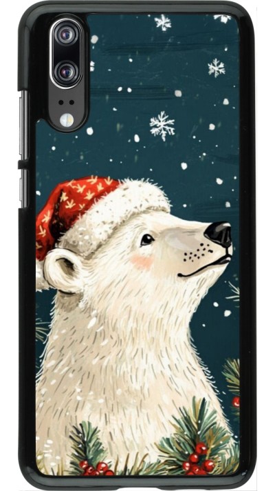 Huawei P20 Case Hülle - Christmas 25 Bear
