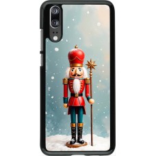 Huawei P20 Case Hülle - Christmas 25 Nutcracker Snow