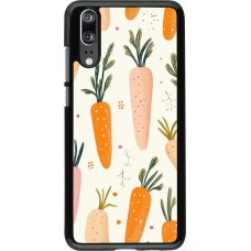 Huawei P20 Case Hülle - Easter 2026 Illustration carrots