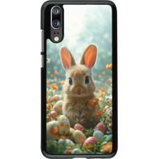 Huawei P20 Case Hülle - Easter 2026 Rabbit in the garden