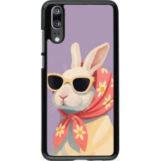 Huawei P20 Case Hülle - Easter 2026 Rabbit with scarf