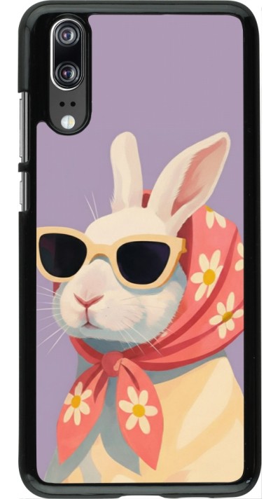 Huawei P20 Case Hülle - Easter 2026 Rabbit with scarf
