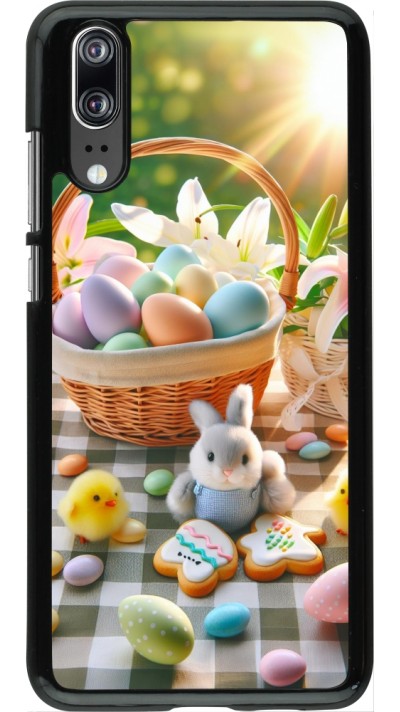 Huawei P20 Case Hülle - Ostern 2025 Osterkorb