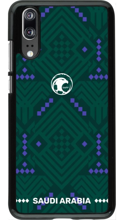 Huawei P20 Case Hülle - Saudi Arabien 2026 personalisierbares Fussballtrikot