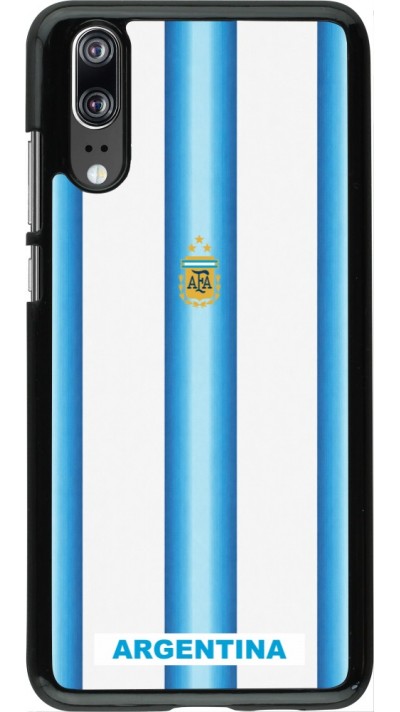 Huawei P20 Case Hülle - Argentinien 2026 personalisierbares Fussballtrikot