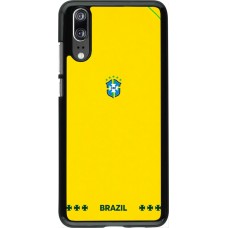 Huawei P20 Case Hülle - Brasilien 2026 personalisierbares Fussballtrikot