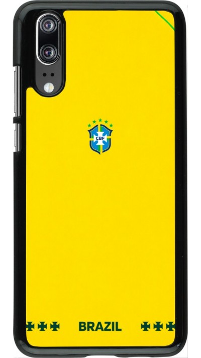 Huawei P20 Case Hülle - Brasilien 2026 personalisierbares Fussballtrikot