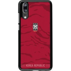 Huawei P20 Case Hülle - Südkorea 2026 personalisierbares Fussballtrikot