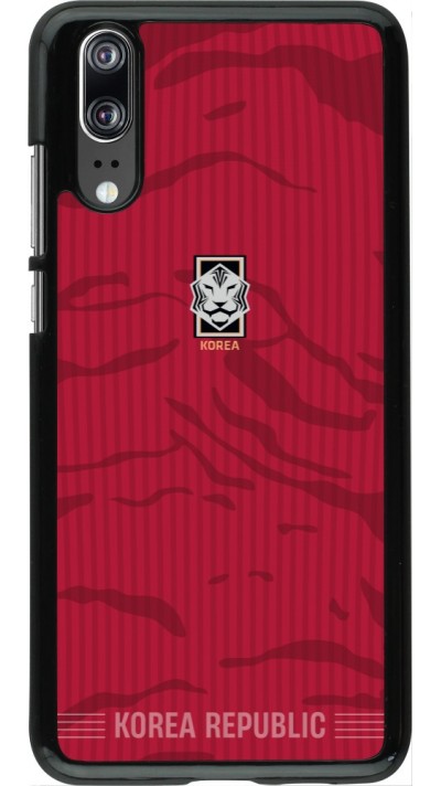 Huawei P20 Case Hülle - Südkorea 2026 personalisierbares Fussballtrikot