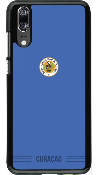 Huawei P20 Case Hülle - Curaçao 2026 personalisierbares Fussballtrikot