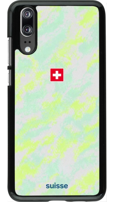 Huawei P20 Case Hülle - Schweiz Away 2026 personalisierbares Fussballtrikot