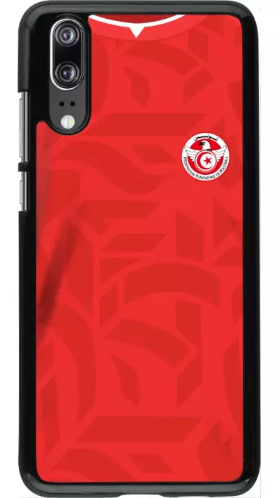 Huawei P20 Case Hülle - Tunesien 2022 personalisierbares Fussballtrikot