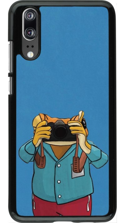Huawei P20 Case Hülle - Frog with camera DTMF