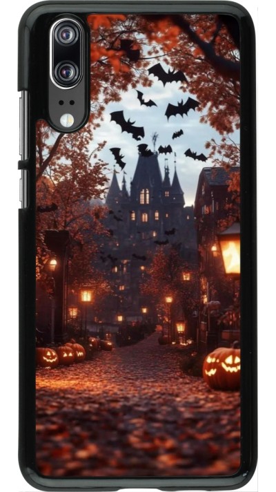 Huawei P20 Case Hülle - Halloween 2025 Haunted house