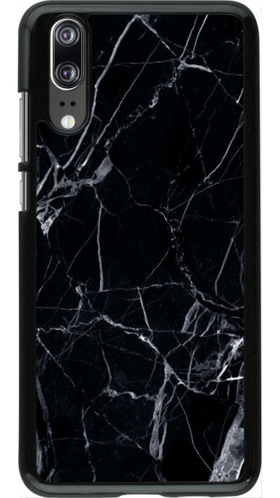 Hülle Huawei P20 - Marble Black 01
