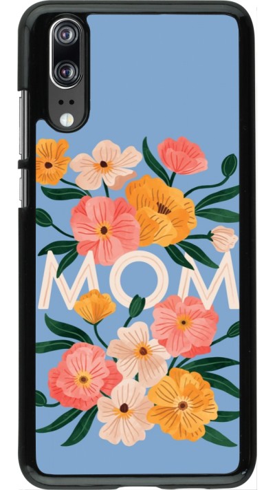 Huawei P20 Case Hülle - Mom 2026 Flowers