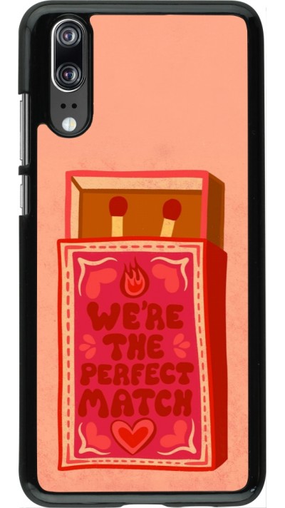 Huawei P20 Case Hülle - Saint Valentines Day 26 Perfect Match