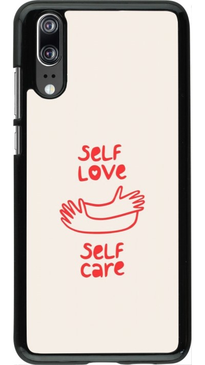 Huawei P20 Case Hülle - Saint Valentines Day 26 Self love self care