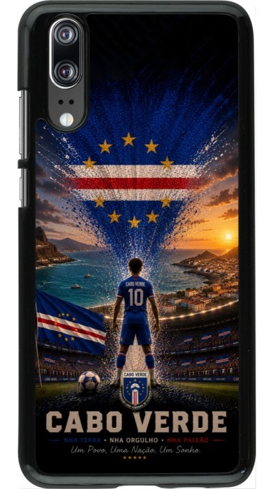 Huawei P20 Case Hülle - Fussball Kap Verde splash 2026