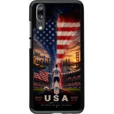 Huawei P20 Case Hülle - Fussball Vereinigten Staaten splash 2026
