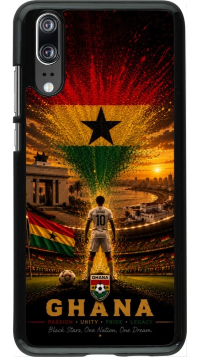 Huawei P20 Case Hülle - Fussball Ghana splash 2026