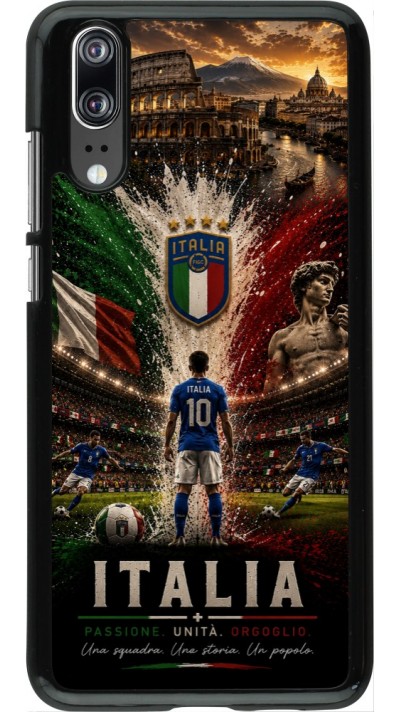 Huawei P20 Case Hülle - Fussball Italien splash 2026