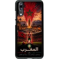 Huawei P20 Case Hülle - Fussball Marokko splash 2026