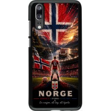 Huawei P20 Case Hülle - Fussball Norwegen splash 2026
