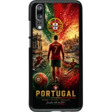 Huawei P20 Case Hülle - Fussball Portugal splash 2026