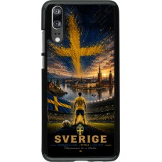Huawei P20 Case Hülle - Fussball Schweden splash 2026