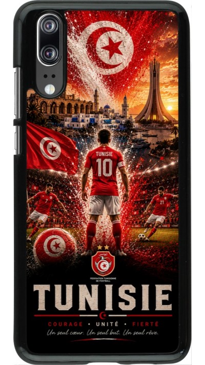 Huawei P20 Case Hülle - Fussball Tunesien splash 2026