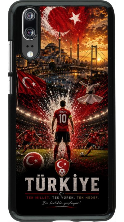 Huawei P20 Case Hülle - Fussball Türkei splash 2026