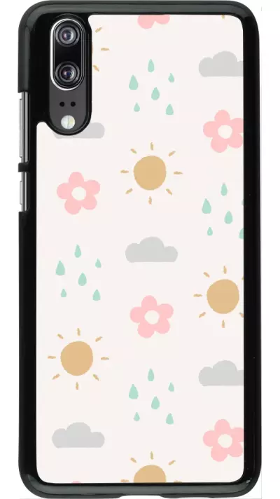 Huawei P20 Case Hülle - Spring 23 weather