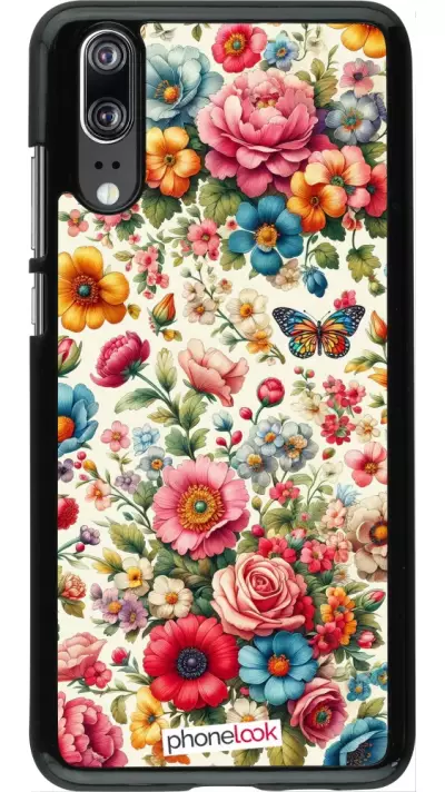 Huawei P20 Case Hülle - Spring 25 fruehling bluetend